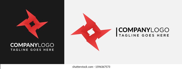 Abstract company logo icon vector design illustration