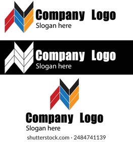 Logotipo Abstractas de la empresa para uso profesional o personal.