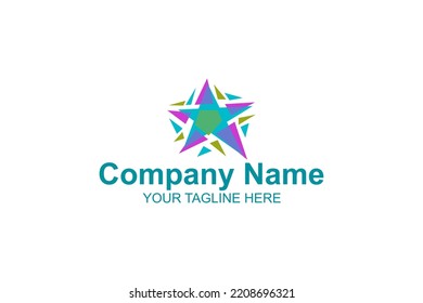 abstract Company Logo Vector Illustration. Suitable for business company, modern company, etc.