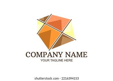 abstract Company Logo Vector Illustration. Suitable for business company, modern company, etc.