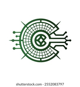 A Abstract company vector logo