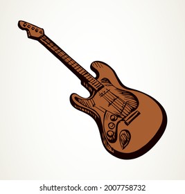 Abstract compose old pick band tone pattern. Light paper text space backdrop. Freehand outline black ink pen drawn relax pictogram emblem design. Retro artist doodle engrave print style. Close up view