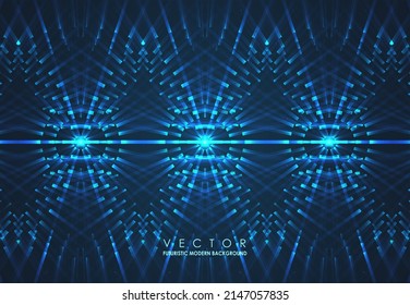 Abstract composed with glowing lines. Abstract modern background. Cool gradient shapes. Graphic concept for your design