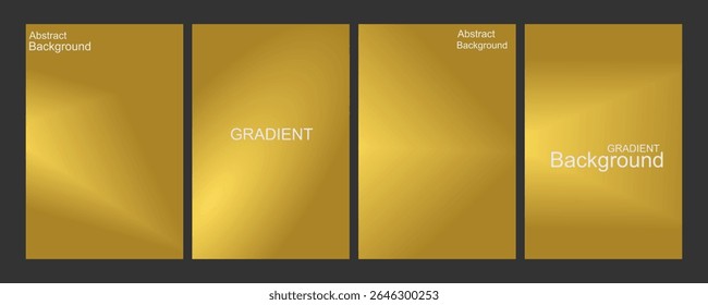 Abstract Composition Background Gradient Gold, for Presentation and Design, Studio showroom product base, fashion runway mockup scene. vector illustration