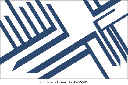 Abstract composition balance. Urban planning
