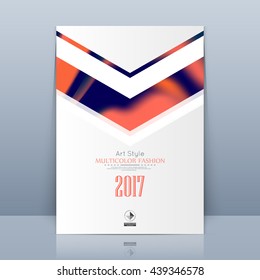 Abstract composition. Blue, rosy colored line, indigo stripe section trademark construction. White brochure title sheet. Creative figure logo icon. Commercial offer. Flyer fiber. Headline elements.