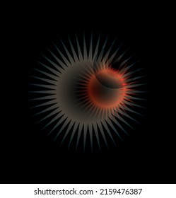 Abstract composition of bright shining stars. The vector file is useful for designs.
