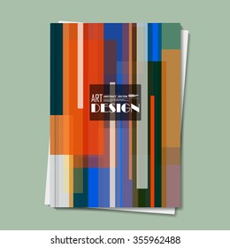 Abstract composition, business card, a4 brochure title sheet, certificate, diploma, patent, charter document, creative text frame surface, figure logo icon backdrop, stripe band, colored lines, EPS10