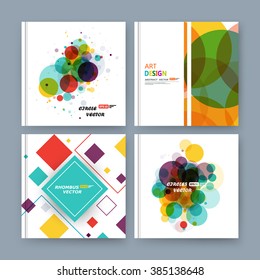 Abstract composition, business card set, info text issue, elegant geometric shape, rhombus, circle font texture, brochure title sheet, creative figure icon, flyer fiber, logo label, EPS10 banner form 