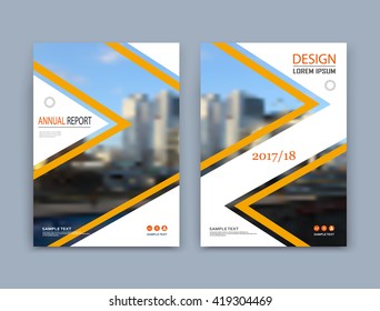 Abstract composition. Colored editable ad image texture. Cover set construction. Urban city view banner form. White a4 brochure title sheet. Creative figure icon. Name logo surface. Flyer text font.