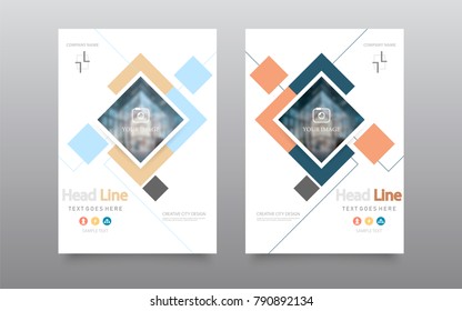 Abstract composition. Colored editable ad image texture. Cover set construction. Urban city view banner form. White a4 brochure title sheet. Creative figure icon. Name logo surface. Flyer text font.