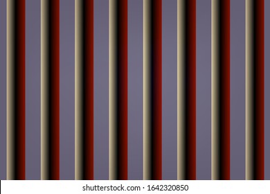Abstract composition of colored, gradient, vertical stripes on a gradient background. Vector image.