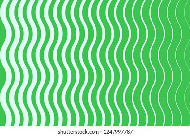 Abstract composition of curves, wavy, colored lines on a colored background. Vector image.