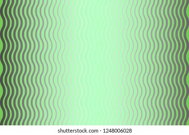 Abstract composition of curves, wavy, colored lines on a gradient background. Vector image.