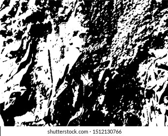 Abstract composition for design elements. Light Distressed Background. Ink Print Distress Background. Grunge Texture. Vector.