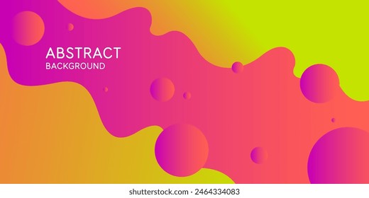 Abstract composition with dynamic and geometric shapes. Modern template for advertising, vector background for design.