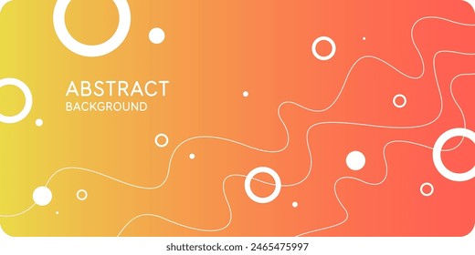 Abstract composition with dynamic and geometric shapes. Modern template for advertising, vector background for design.
