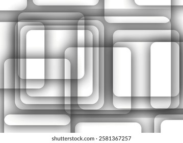 Abstract Composition Featuring Dominant White Vertical Pattern