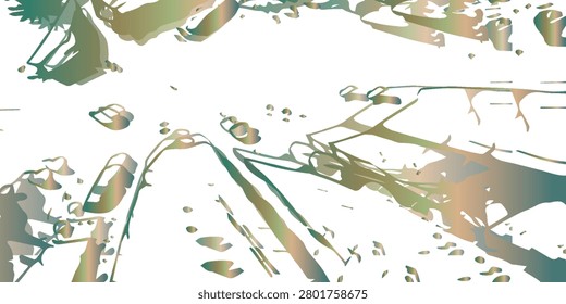 An abstract composition featuring a dynamic interplay of light and shadow, creating a sense of depth and movement.