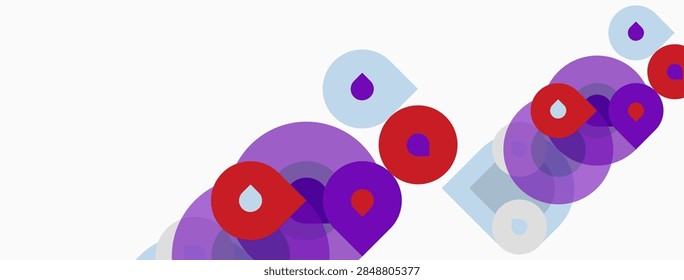 Composición Abstractas con círculos