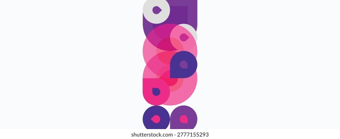 Composición Abstractas con círculos