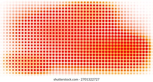 Abstract composition featuring warm orange and yellow tones filled with repeating geometric shapes, creating a lively and energetic pattern.eps 10