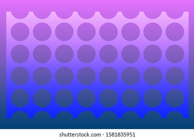 Abstract composition of a fragment of a colored, gradient mesh on a gradient background. Vector image.