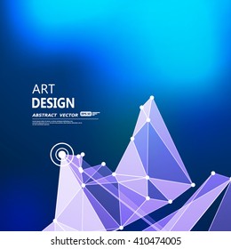 Abstract composition, futuristic technology, indigo blue font texture, white cybernetic dots, creative banner figure, wallpaper, outer space flyer fiber, neon star light matrix backdrop, vector art
