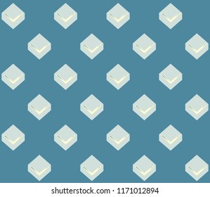 Abstract composition with geometric shapes, pattern