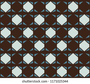 Abstract composition with geometric shapes, pattern