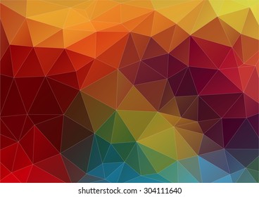 abstract composition with geometric shapes for your web design 