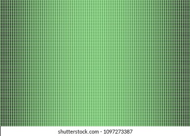 Abstract composition with a grid of thin, colored, straight horizontal and vertical lines on a color gradient background. Vector image.