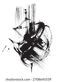 Composición Abstractas. Textura grunge. Trazo de pincel de arte. antecedentes Abstractas
