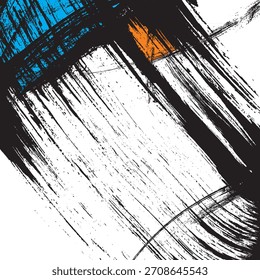 Composición Abstractas. Textura grunge. Trazo de pincel de arte. antecedentes Abstractas
