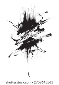 Composición Abstractas. Textura grunge. Trazo de pincel de arte. antecedentes Abstractas
