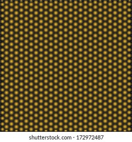 Abstract composition of hexagons of geometric shapes.Colorful mosaic background. vector illustration