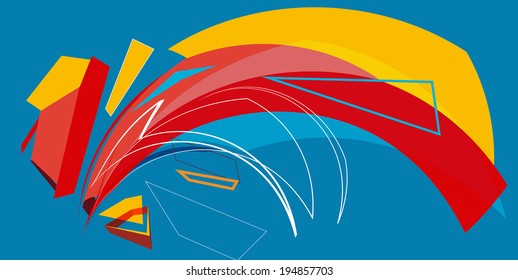 Abstract Composition - Illustration