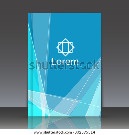 Abstract composition, logo, bruchure, background, lines texture, EPS10 vector illustration