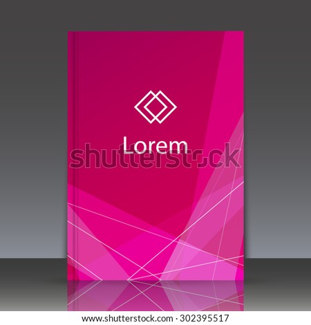 Abstract composition, logo, bruchure, background, lines texture, EPS10 vector illustration
