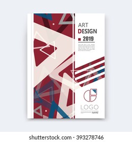 Abstract composition, notebook cover, font texture, triangle part construction, a4 brochure title sheet, creative stripe figure icon, commercial logo surface, banner form, lines, EPS10 flier fiber