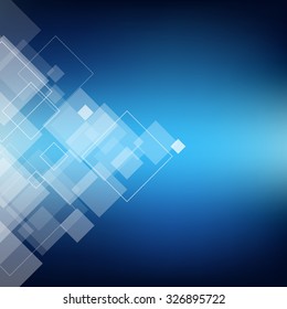 Abstract composition, polygonal lozenge construction, sky theme, square block, diamond box surface, crystal facet, rhombus logo texture, business backdrop, screen saver, EPS10 vector illustration