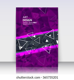 Abstract composition, purple outer space galaxy, glory star ray, a4 brochure title sheet, cosmic sky icon, text frame surface, creative figure, logo sign, firm banner form, flier fashion, EPS10