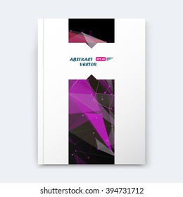 Abstract composition, purple texture, cybernetic dots, a4 brochure title sheet, creative figure, logo banner form, outer space flyer fiber, neon star matrix, starburst elegant surface, EPS 10 backdrop