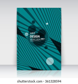 Abstract composition, round text frame surface, turquoise a4 brochure title sheet, creative figure logo sign construction, firm banner form, transparent circle icon, flier fashion,  EPS10 illustration