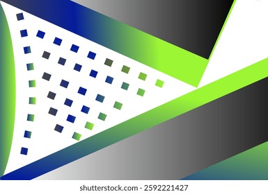 Abstract composition with square patterns and elegant color gradients, ideal for business backgrounds and professional presentations.