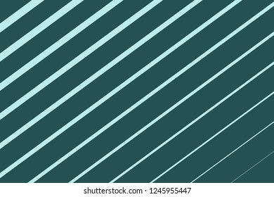 Abstract composition of straight, color, diagonal lines on a dark background. Vector image.