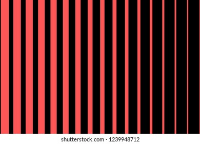Abstract composition of straight, colored lines on a dark background. Vector image.