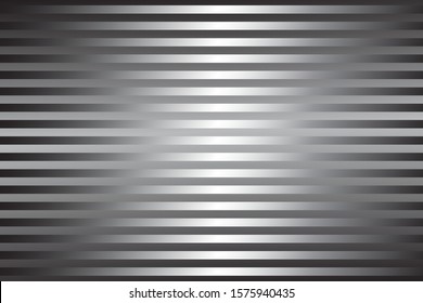 Abstract composition of straight, gradient, horizontal lines on a gradient background. Vector image.