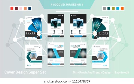 Abstract composition. Text frame surface. Green, yellow, blue, orange a4 brochure cover design. Title sheet model set. Polygonal space icon. Vector front page font. Ad banner form texture. Flier fiber
