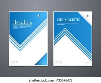 Abstract composition. Text frame surface. A4 brochure cover. White title sheet. Creative logo figure. Ad banner form texture. Blue triangles icon. Sale offer flyer fiber. EPS 10 backdrop. Vector art